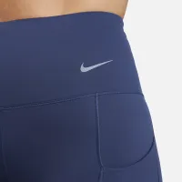 Nike Go женская Firm-Support С высокой Талией Full-Length лосины с карманамисиний