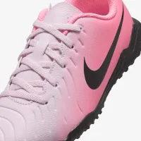 Nike Jr. Tiempo Legend 10 Club Little/Big детские TF Low-Top Soccer Кроссовки Pink