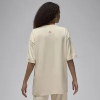 Nike Jordan женская оверсайз Graphic футболка цвет коричневый