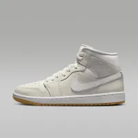 Nike Air Jordan 1 Mid женская Кроссовки цвет серый