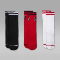 Nike Jordan Big детские Varsity Jersey Crew носки (3 пары) цвет черный