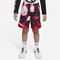 Nike Dri-FIT Elite Printed шорты Little детские шорты цвет красный