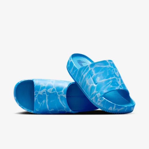 Nike Calm Printed мужские Slides синий
