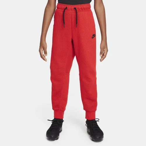 Nike Sportswear Tech Fleece Big детские (для мальчиков) Winterized Pants цвет красный