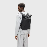 Рюкзак Rains Rolltop Rucksack 13320-01 - чорний
