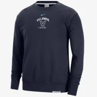 Villanova Standard Issue мужские Nike College Fleece Crew-Neck свитшот синий