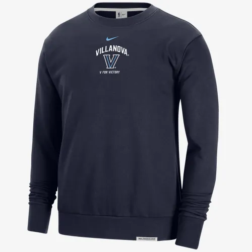 Villanova Standard Issue чоловічі Nike College Fleece Crew-Neck світшот блакитний