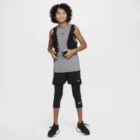 Nike Pro Big дитячі (для хлопчиків) Sleeveless Top колір сірий
