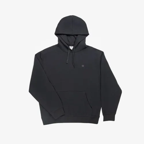 Кофта/футболка Champion Tonal Logo Fleece Erkek Siyah Толстовка с капюшоном 220274-ES503 - Серая