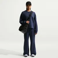 Nike 24.7 ImpossiblySoft женская Dri-FIT оверсайз Crew-Neck Top синий