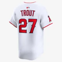Mike Trout Los Angeles Angels чоловічі Nike Dri-FIT ADV MLB Limited Jersey колір білий
