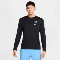 Nike Swim Hydroguard чоловічі Long-Sleeve Top колір чорний