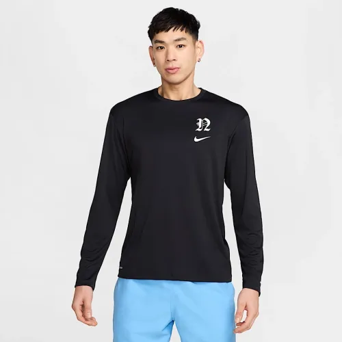 Nike Swim Hydroguard чоловічі Long-Sleeve Top колір чорний