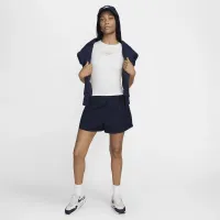 Nike Sportswear Chill Knit жіноча Cropped футболка колір коричневий