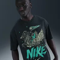 Nike чоловічі Max90 баскетбольні футболка колір чорний