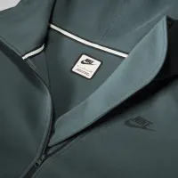 Nike Sportswear Tech Fleece женская оверсайз Full-Zip Толстовка с капюшоном Cape цвет зеленый