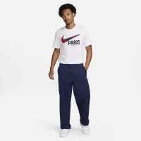 Paris Saint-Germain Swoosh мужские Nike Soccer футболка цвет белый