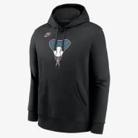 Arizona Diamondbacks Cooperstown Logo Club чоловічі Nike MLB Pullover Толстовка з капюшоном колір чорний