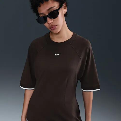 Nike Sportswear Collection жіноча футболка Костюм колір коричневий