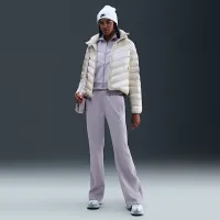 Nike Sportswear Windpuffer женская Therma-FIT Hooded Puffer цвет серый