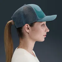 Nike Rise Dri-FIT Trucker Cap синий