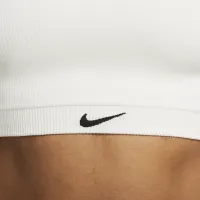 Nike Indy Seamless Ribbed женская Light-Support Non-Padded Sports Bra цвет белый