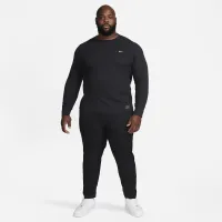 Nike Life чоловічі Long-Sleeve Heavyweight Waffle Top колір чорний