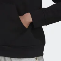 Кофта/футболка adidas All SZN Fleece Full-Zip Толстовка с капюшоном HC8848 -  Черная
