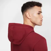 Nike Sportswear Club Fleece Толстовка с капюшоном цвет красный