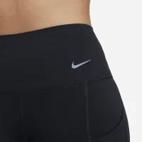 Nike Go женская Therma-FIT С высокой Талией 7/8 лосины с карманамицвет черный