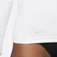 Nike Essential жіноча Long-Sleeve Hydroguard Swim Shirt колір білий
