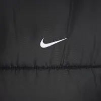 Nike Sportswear Classic Puffer женская Therma-FIT Loose Hooded Куртка (большие размеры) цвет черный