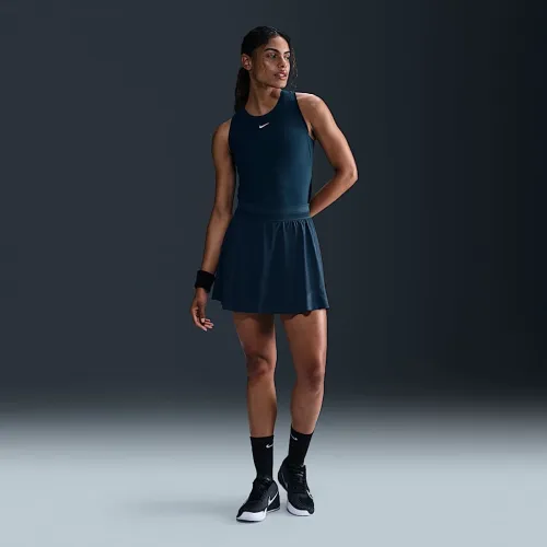 NikeCourt Ace Advantage жіноча Dri-FIT Tennis спідниця блакитний