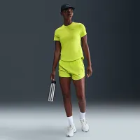 Nike Swift жіноча Dri-FIT Short-Sleeve Running Top колір зелений