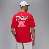 Nike Jordan чоловічі футболка колір червоний