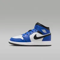 Nike Air Jordan 1 Mid Big дитячі Кросівки блакитний