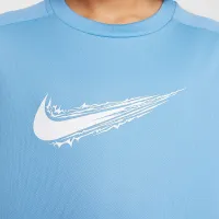 Nike Multi Big дитячі (для хлопчиків) Dri-FIT Short-Sleeve Top блакитний