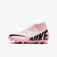 Nike Jr. Mercurial Superfly 9 Club Big дитячі MG High-Top футбольні бутси Pink