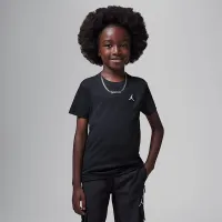 Nike Jordan Little детские Jumpman Air Embroideцвет красный футболка цвет черный