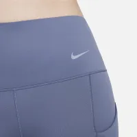Nike Go женская Therma-FIT С высокой Талией 7/8 лосины с карманамисиний