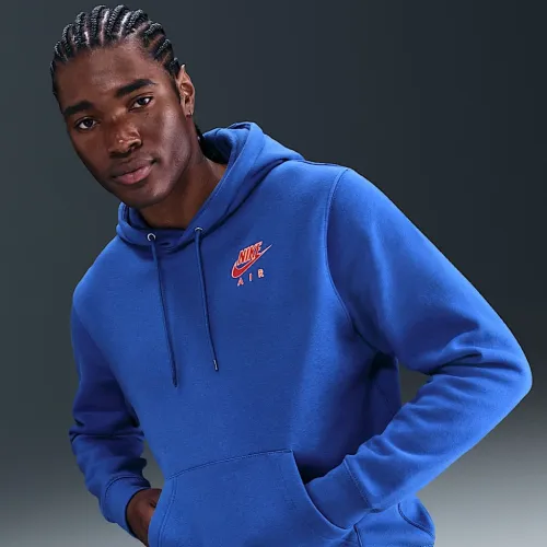 Nike Sportswear Club Pullover Fleece Толстовка с капюшоном синий