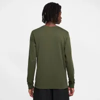 Nike Sportswear Club Long-Sleeve футболка колір зелений