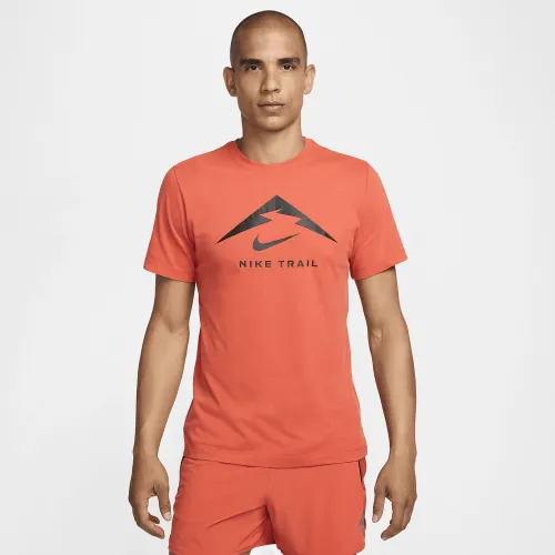 Nike Dri-FIT мужские Trail Running футболка Orange
