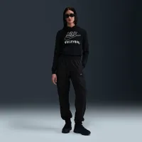 Nike женская волейбольные Pullover Толстовка с капюшоном цвет черный
