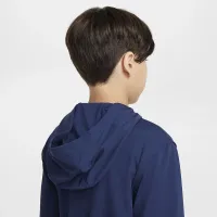 Nike Sportswear Club Big дитячі Full-Zip Knit Толстовка з капюшоном блакитний