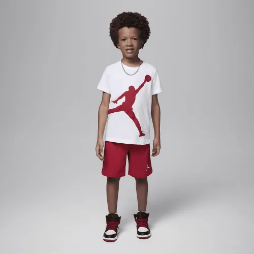 Nike Jordan Little детские Jumbo Jumpman шорты набор цвет красный
