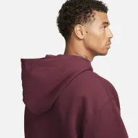 Nike Solo Swoosh мужские Full-Zip Толстовка с капюшоном цвет красный