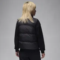 Nike Jordan жіноча Puffer Vest колір чорний