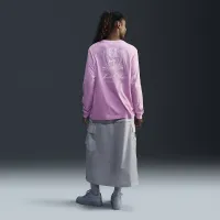 Nike жіноча Long-Sleeve Graphic баскетбольні футболка Pink