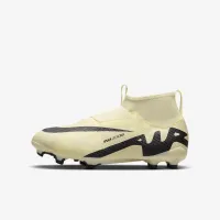 Nike Jr. Mercurial Superfly 9 Pro Little/Big дитячі Firm-Ground High-Top футбольні бутси Yellow